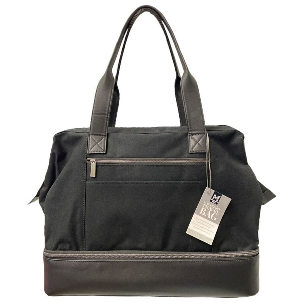 Member's Mark Weekender Travel Bag with Detachable Shoulder Strap - Black